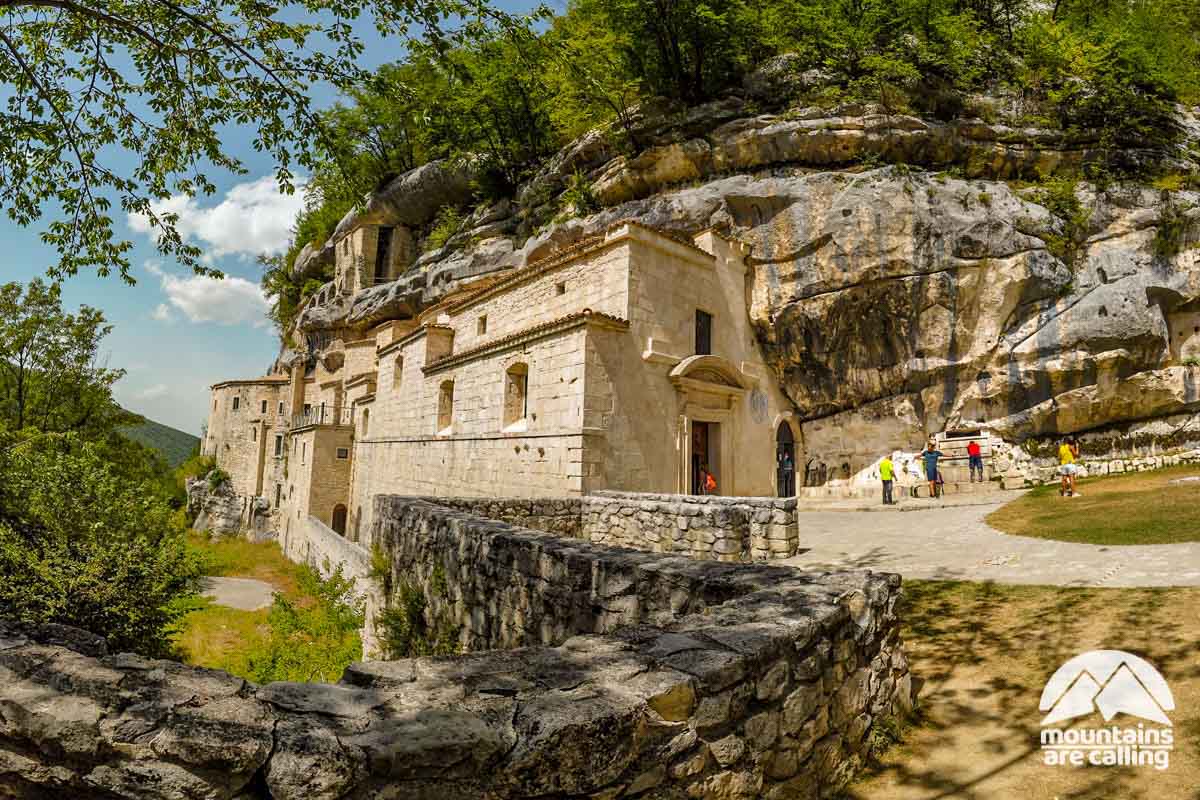 Eremo di Santo Spirito nel Parco della Majella in Abruzzo